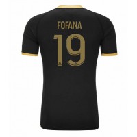 Camiseta AS Monaco Youssouf Fofana #19 Segunda Equipación Replica 2023-24 mangas cortas